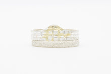 Load image into Gallery viewer, Intro to Jewelry: Textured Silver Ring Bands (6 hours) | December 5th