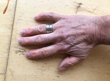 Load image into Gallery viewer, Intro to Jewelry: Textured Silver Ring Bands (6 hours) | November 29th