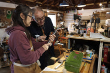 Load image into Gallery viewer, Intro to Jewelry: Textured Silver Ring Bands (6 hours) | December 5th