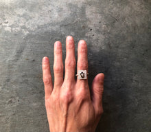 Load image into Gallery viewer, Intro to Stone Setting: Prong Setting | Nov. 17, 24 + Dec. 1&lt;br&gt;Students will choose from a collection of rocks I’ve discovered in the garden and make a ring and setting to complement their chosen stone...
