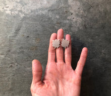 Load image into Gallery viewer, Silver Stud Earrings | Jan. 31 + Feb. 1&lt;br&gt; Students will design, texture, pierce, file, form, and finish a pair of silver studs...
