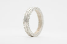 Load image into Gallery viewer, ring of dust: silver landscape rings
