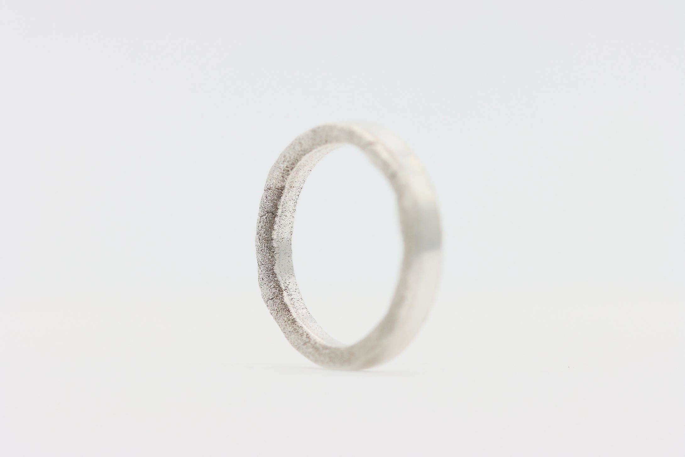 ring of dust: silver landscape rings