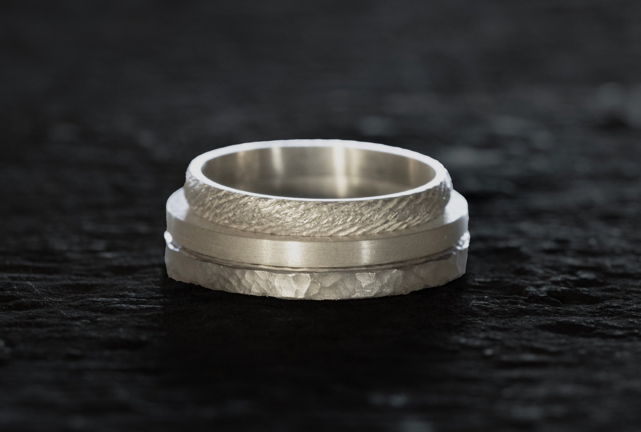 Intro to Jewelry: Textured Silver Ring Bands | October 19th