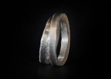 Load image into Gallery viewer, dust landscape wedding bands
