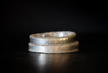 Load image into Gallery viewer, dust landscape wedding bands
